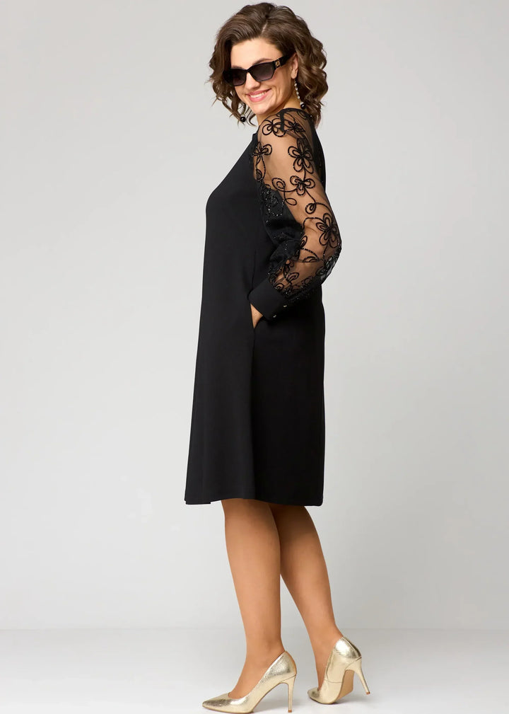 Edyth Elegant Lace Dress